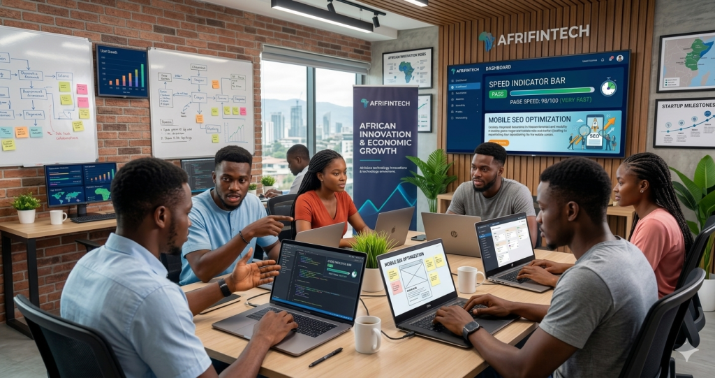 Dargaggoota Afrikaa startup tekinooloojii keessatti hojjetan fi hojii digital irratti walitti dhufeenya qaban agarsiisu.